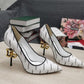 DolGa Nappa Pumps White For Women DG Shoes