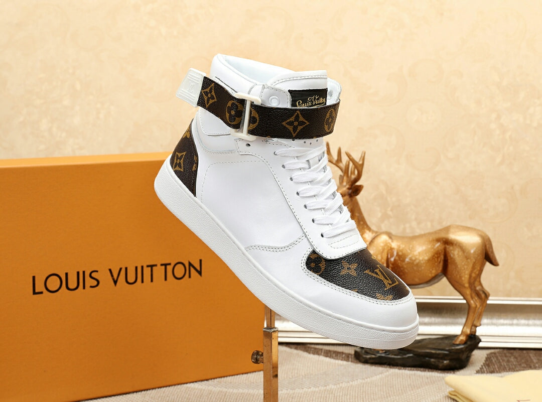 PT - LUV Bombox Boot White and Brown Sneaker