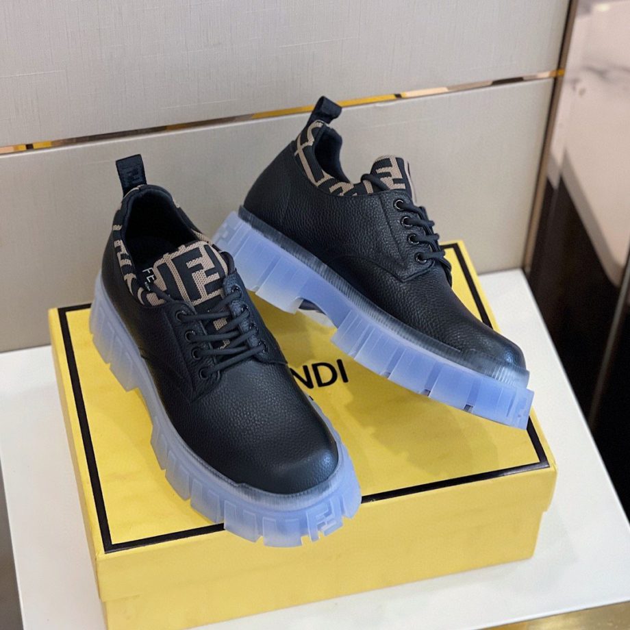 Feni Force Black Boots For Men