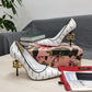 DolGa Nappa Pumps White For Women DG Shoes