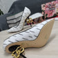 DolGa Nappa Pumps White For Women DG Shoes