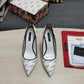 DolGa Nappa Pumps White For Women DG Shoes