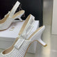 DIR Women's J'Ador Slingback Pump White For Women CD KCP866LHE_S10W