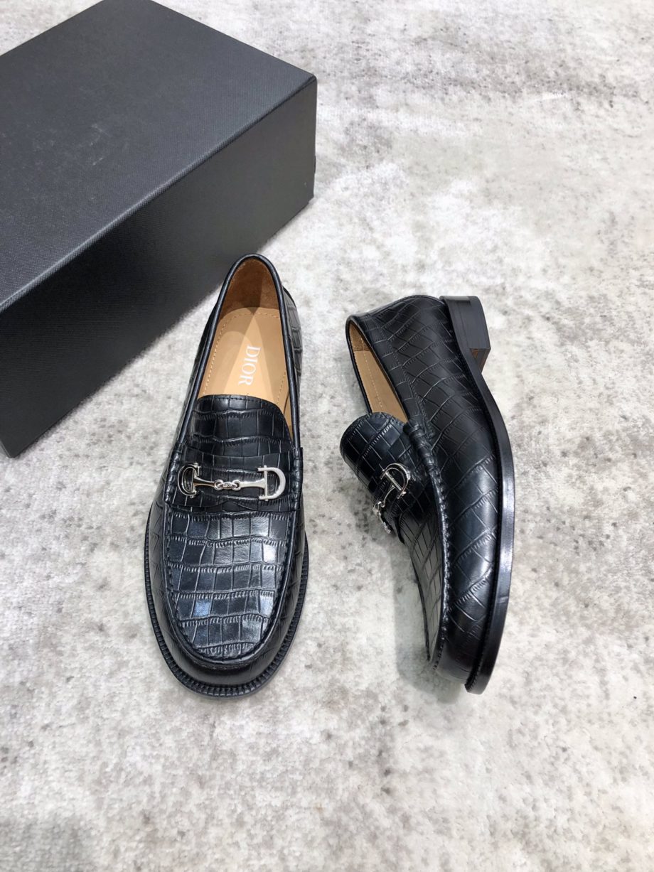 CD Loafer With Horsebit  Black For Men CD