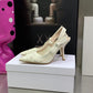 DIR Women's J'Ador Slingback Pump White For Women CD KCP945MCM_S03W