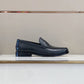 Feni Force Matte Black Loafers For Men