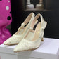 DIR Women's J'Ador Slingback Pump White For Women CD KCP945MCM_S03W