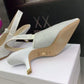 DIR Women's J'Ador Slingback Pump White For Women CD KCP866LHE_S10W