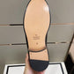 GCI Men's GG Loafers Horsebit With Tassel Black And Beige For Men 673817 17X30 1063