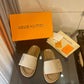 LUV Women's Pool Pillow Comfort Flat Mule Beige For Women LV