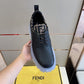 Feni Force Black Boots For Men