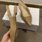 CD J'Ador Slingback Pump Gold For Women 0.6 in / 1.5 cm