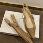 CD J'Ador Slingback Pump Gold For Women 0.6 in / 1.5 cm