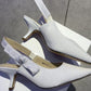 CD J'Ador Slingback Pump White For Women 2.6 in / 6.5 cm