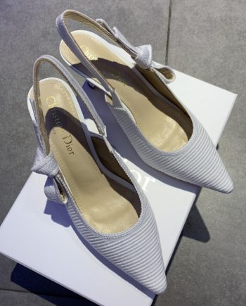 CD J'Ador Slingback Pump White For Women 2.6 in / 6.5 cm