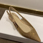 CD J'Ador Slingback Pump Gold For Women 0.6 in / 1.5 cm