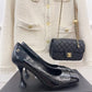 CHL Women's Pump &amp; Grosgrain Black For Women