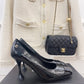 CHL Women's Pump &amp; Grosgrain Black For Women