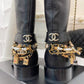 CHL Women's High Boots With Decor Black For Women 1.5in/ 4cm