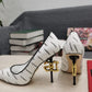 DolGa Nappa Pumps White For Women DG Shoes