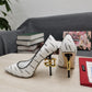 DolGa Nappa Pumps White For Women DG Shoes