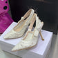DIR Women's J'Ador Slingback Pump White For Women CD KCP945MCM_S03W