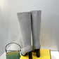 FD Cut High-Heeled FF Chenill Boots Grey For Women