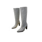 FD Cut High-Heeled FF Chenill Boots Grey For Women