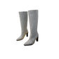 FD Cut High-Heeled FF Chenill Boots Grey For Women