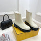 FD Feni Force Chelsea Boots White For Women 8T8187AD7QF1CRH
