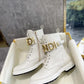 FD Fenigraphy Biker Boots White For Women 8T8355AKY6F1IEM
