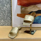 LUV Women's Revival Flat Mule Gold For Women 1A9QKC