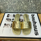 LUV Women's Revival Flat Mule Gold For Women 1A9QKC