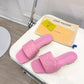 LUV Women's Revival Flat Mule Light Pink For Women 1A9PA1