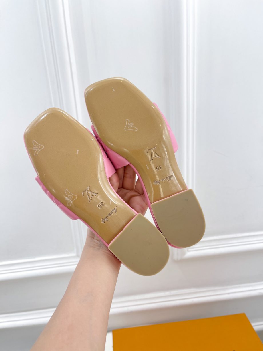 LUV Women's Revival Flat Mule Light Pink For Women 1A9PA1