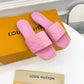 LUV Women's Revival Flat Mule Light Pink For Women 1A9PA1