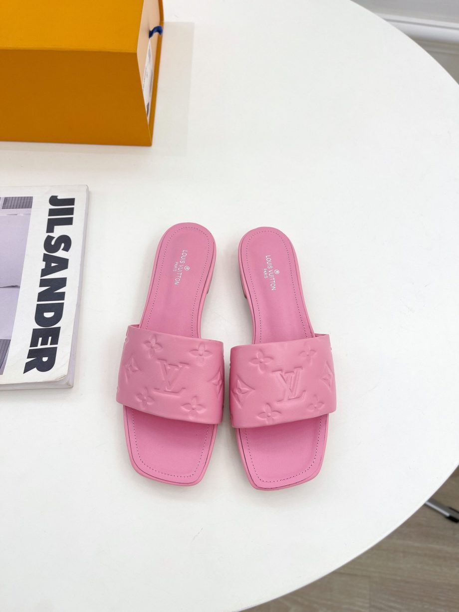 LUV Women's Revival Flat Mule Light Pink For Women 1A9PA1
