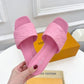 LUV Women's Revival Flat Mule Light Pink For Women 1A9PA1