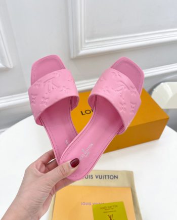 LUV Women's Revival Flat Mule Light Pink For Women 1A9PA1