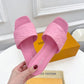 LUV Women's Revival Flat Mule Light Pink For Women 1A9PA1