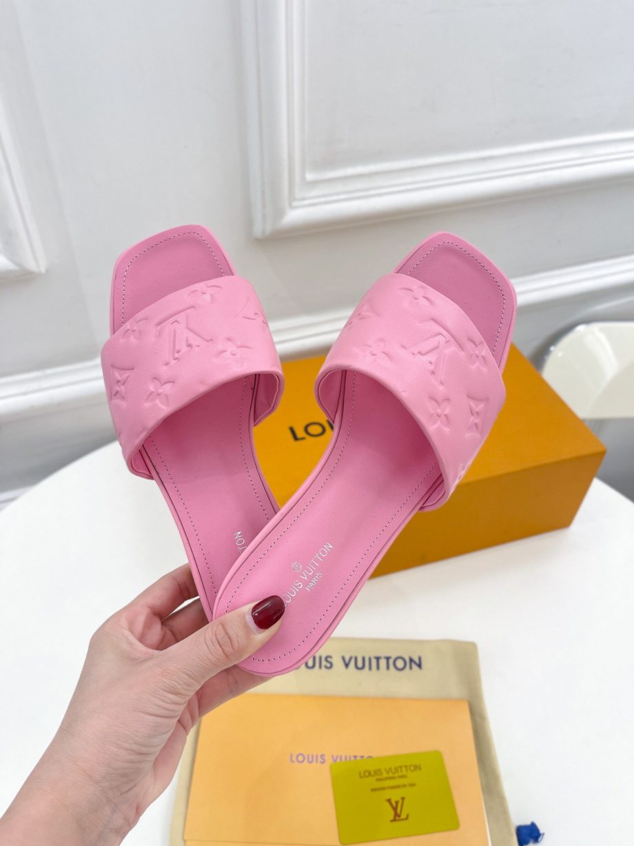 LUV Women's Revival Flat Mule Light Pink For Women 1A9PA1