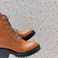 Herms Bridge Ankle Boots Brown For Women