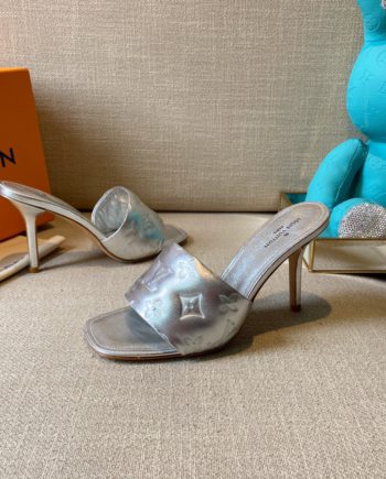 LUV Women's Revival Mule Sliver For Women 1A9Q54
