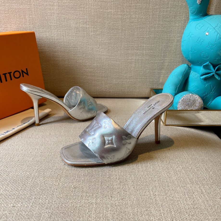 LUV Women's Revival Mule Sliver For Women 1A9Q54
