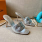 LUV Women's Revival Mule Sliver For Women 1A9Q54