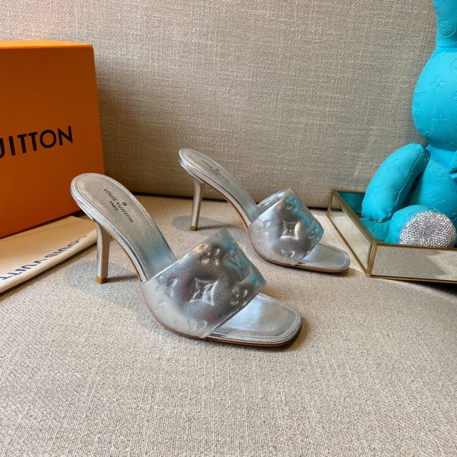 LUV Women's Revival Mule Sliver For Women 1A9Q54
