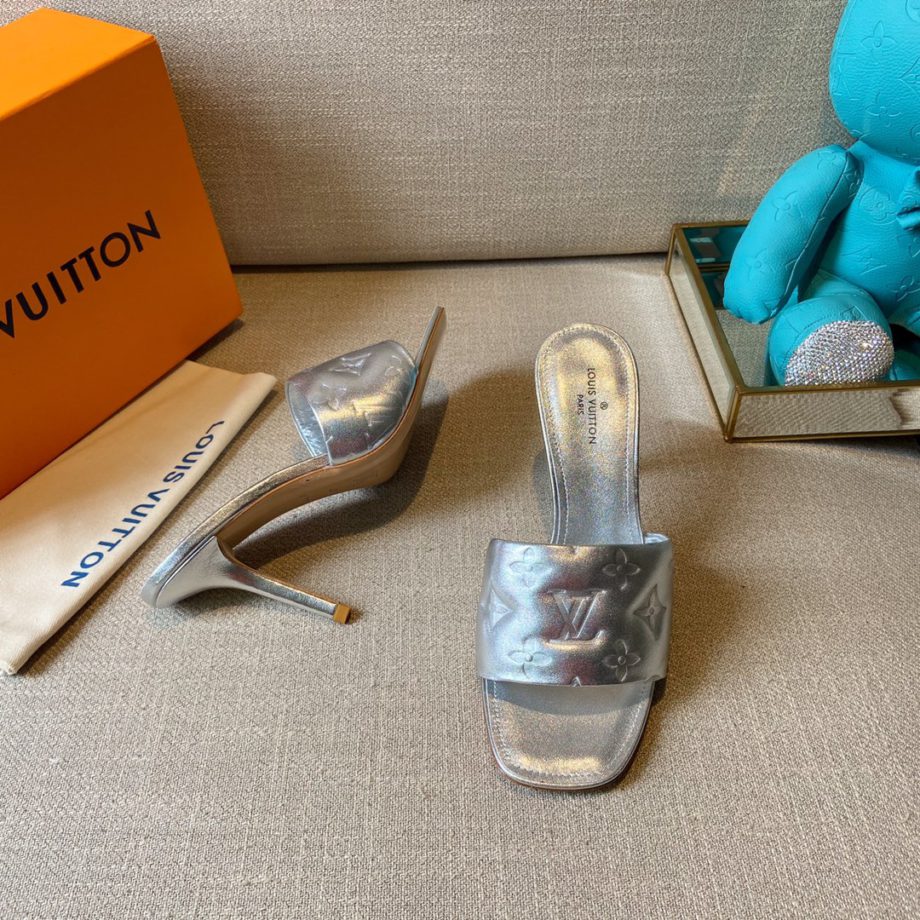 LUV Women's Revival Mule Sliver For Women 1A9Q54