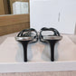 SLY Women's Tribute Heeled Mules Sliver For Women