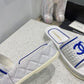 CHL Women's Mules Blue And White For Women