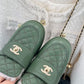 CHL Women's Loafers With Lining Green For Women